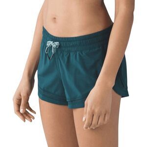 LULULEMON ATHLETICA Make A Move Short In Deep Green Size 6